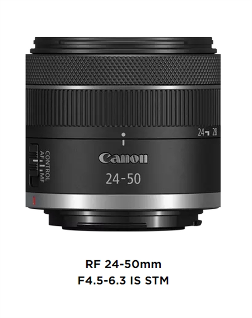 Canon RF 24-50mm F/4.5-6.3 IS STM